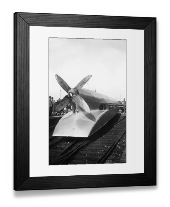 Framed Print : Historic photograph, express train between Hamburg and Berlin Framed Print : Historic photograph, express train between Hamburg and Berlin