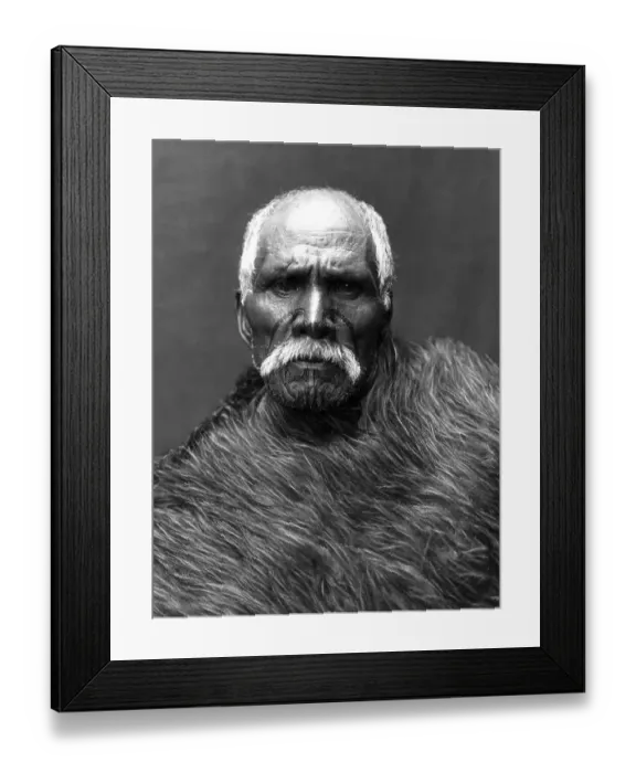 Framed Print : Historic photograph, Maori, around 1917