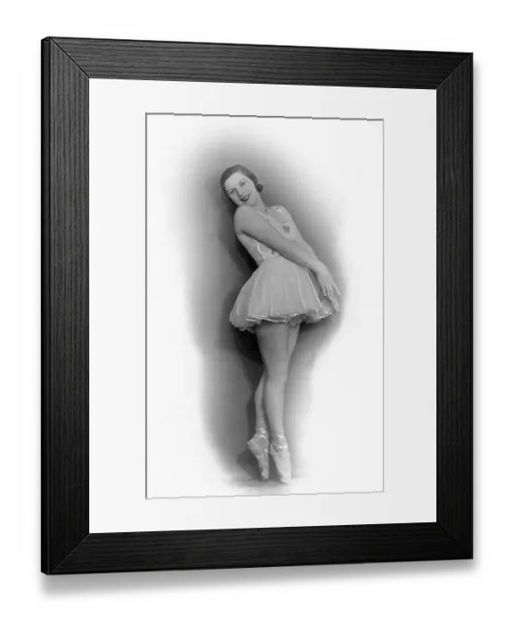 Framed Print : Dancer, historical image, ca. 1925 Framed Print : Dancer, historical image, ca. 1925