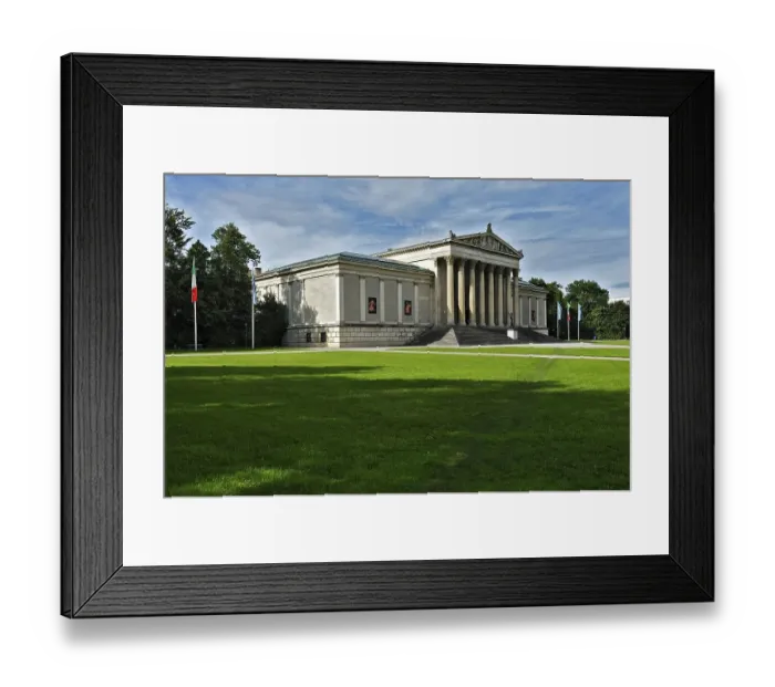 Framed Print : Classical Antiquities, Koenigsplatz
