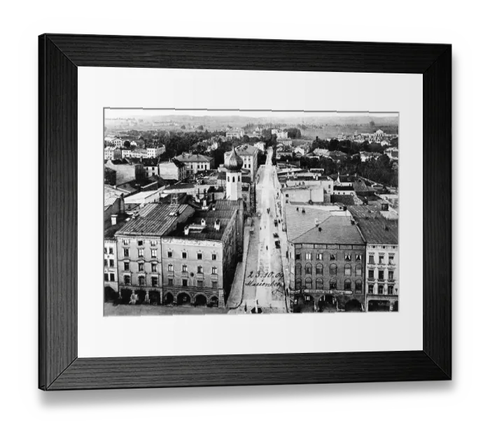 Framed Print : From the tower of the parish church of St Framed Print : From the tower of the parish church of St