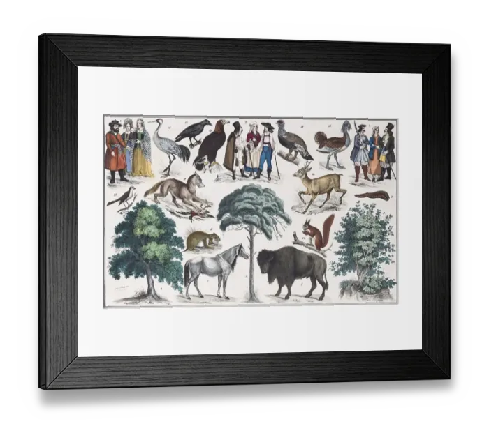 Framed Print : Zone painting Eastern Europe, Russia Framed Print : Zone painting Eastern Europe, Russia