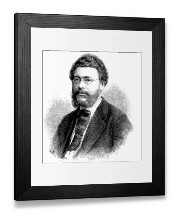 Framed Print : Adolphe L'Arronge, 1838-1908 Framed Print : Adolphe L'Arronge, 1838-1908