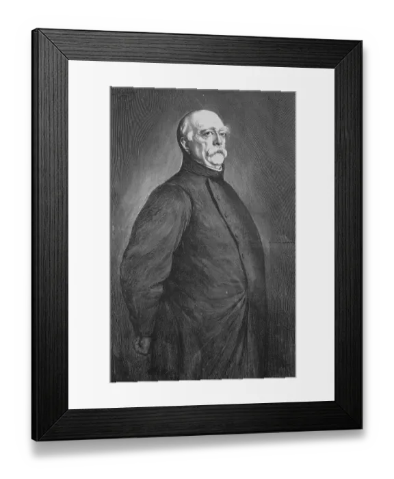 Framed Print : Otto Eduard Leopold von Bismarck-Schoenhausen
