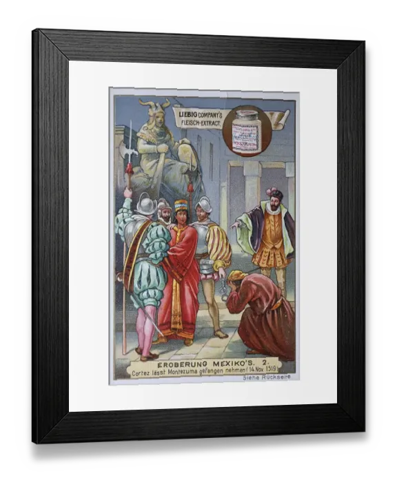 Framed Print : Image series Conquest of Mexico