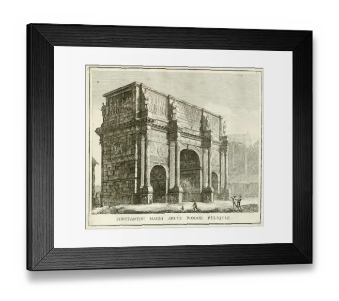 Framed Print : Arch of Constantine the Great, near the Colosseum