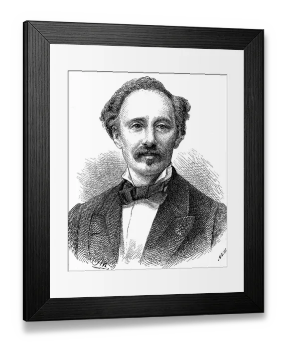 Framed Print : Jacobus Jan Cremer, 1 September 1827