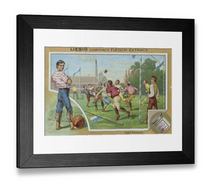 Framed Print : Series Sport, Football of the Workers Youth Framed Print : Series Sport, Football of the Workers Youth
