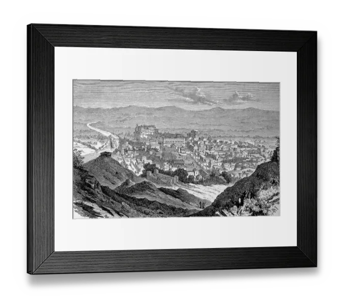 Framed Print : Ancient Rome at the time of Julius Caesar