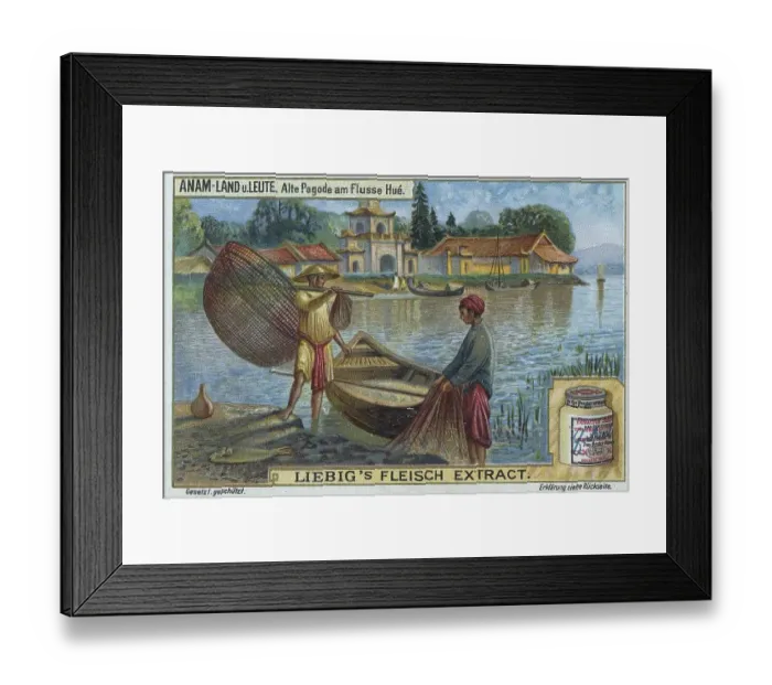 Framed Print : Picture series Anam, country and people Framed Print : Picture series Anam, country and people