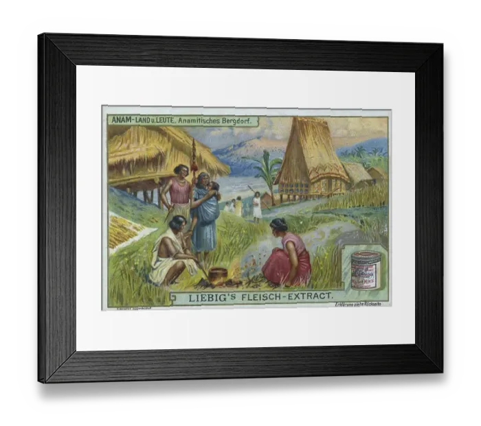 Framed Print : Picture series Anam, Land and People