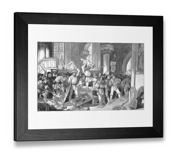Framed Print : German Peasants War, 1524-1526