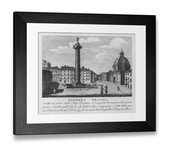 Framed Print : Trajan's Column, Colonna Traiana Framed Print : Trajan's Column, Colonna Traiana