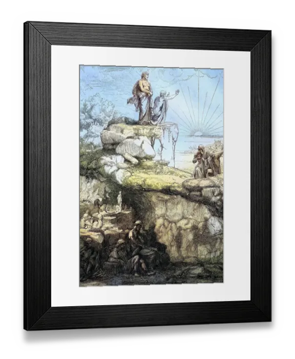 Framed Print : Plato's Cave, Allegory of Plato's Allegory of the Cave