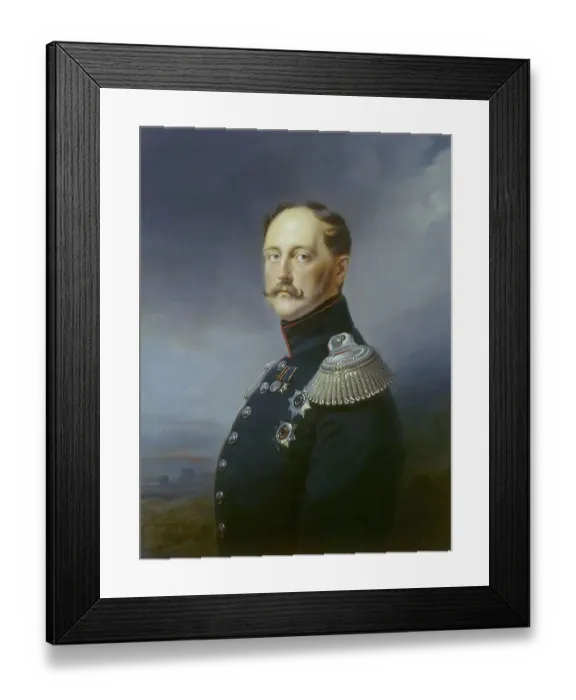 Framed Print : Nicholas I Pavlovich, 6 July 1796