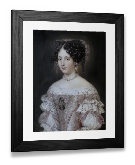Framed Print : Maria Mancini, 28 August 1639, 11 May 1715 Framed Print : Maria Mancini, 28 August 1639, 11 May 1715