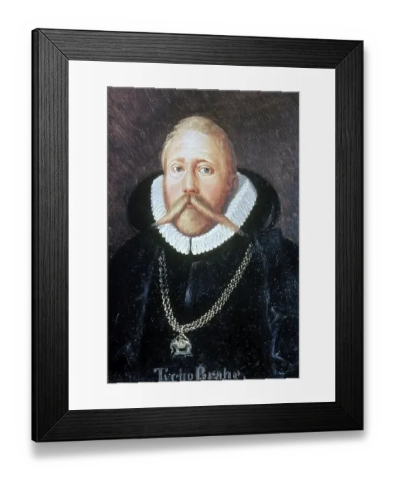 Framed Print : Tycho Brahe, 14 December 1546, 24 October 1601 Framed Print : Tycho Brahe, 14 December 1546, 24 October 1601