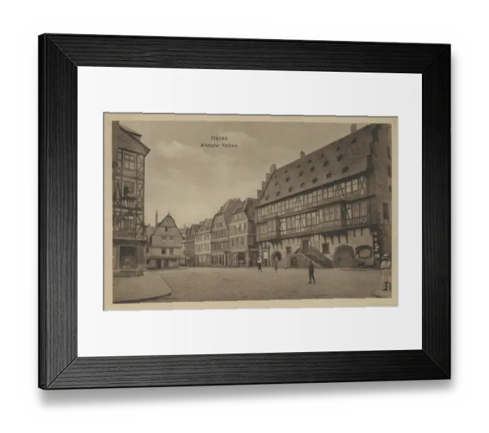 Framed Print : Altstaedter Rathaus in Hanau, Hesse Framed Print : Altstaedter Rathaus in Hanau, Hesse