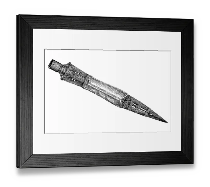 Framed Print : The tip of the lance of St. Maurice with the nail from the cross of Christ Framed Print : The tip of the lance of St. Maurice with the nail from the cross of Christ