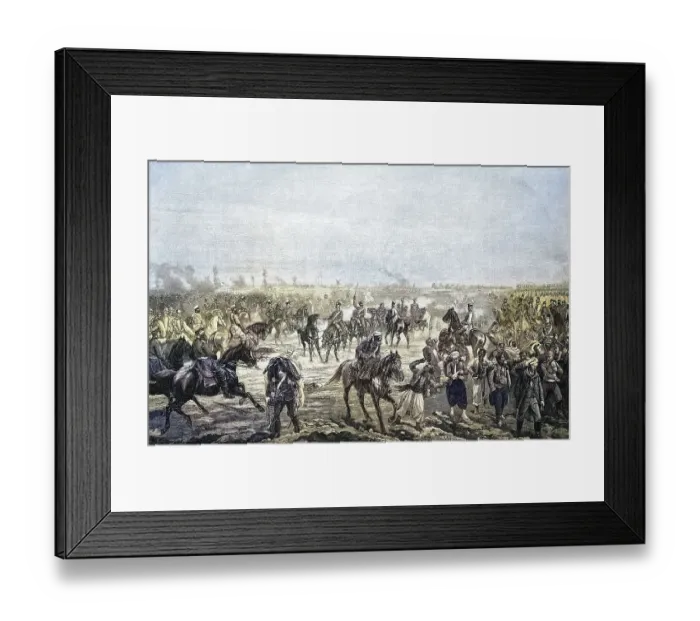 Framed Print : Military Persons in the Franco-Prussian War 1870 Framed Print : Military Persons in the Franco-Prussian War 1870