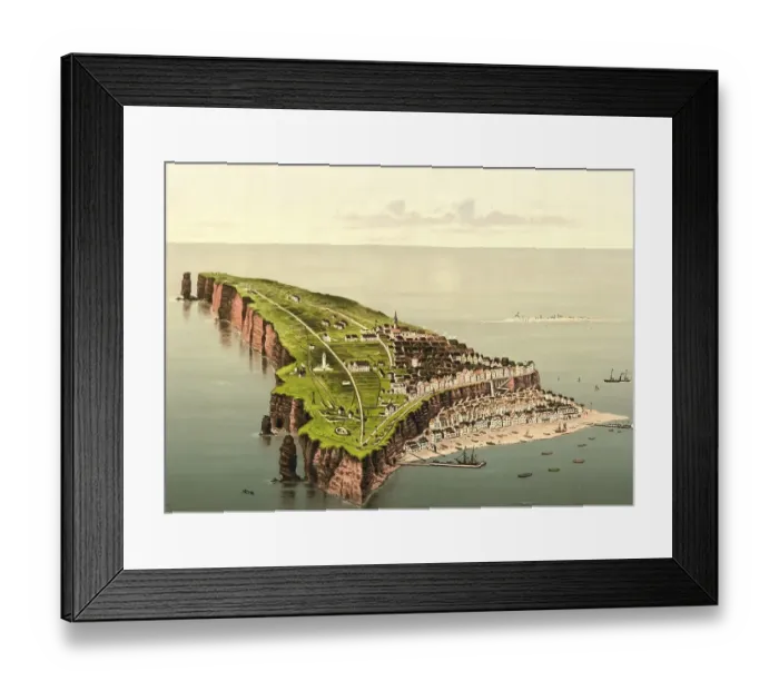 Framed Print : Helgoland, Schleswig-Holstein, Germany Framed Print : Helgoland, Schleswig-Holstein, Germany