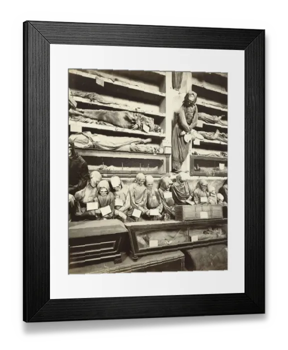 Framed Print : The Capuchin Crypt of Palermo, Le Catacombe dei Cappuccini Framed Print : The Capuchin Crypt of Palermo, Le Catacombe dei Cappuccini