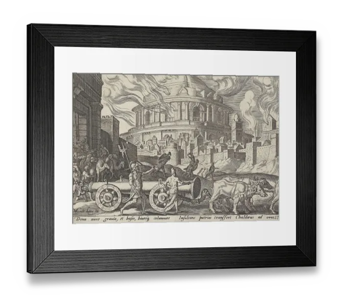 Framed Print : The Chaldeans, a Semitic people in southern Mesopotamia
