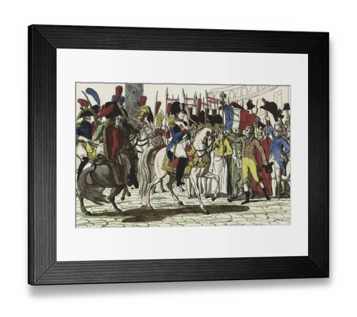 Framed Print : Napoleon Emperor of the French Framed Print : Napoleon Emperor of the French