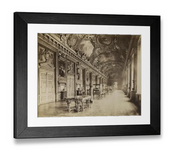 Framed Print : Louvre Museum, The Apollo Gallery