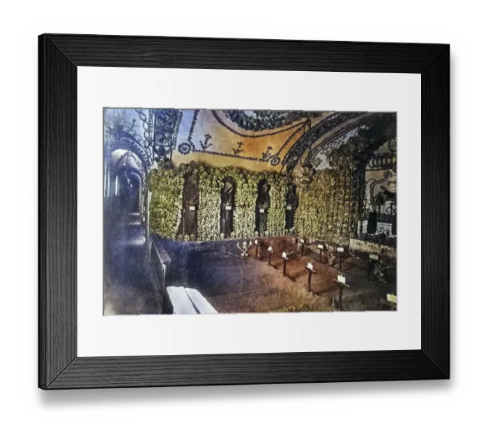Framed Print : Church of Santa Maria Immacolata a Via Veneto or Nostra Signora della Concezione dei Cappuccini
