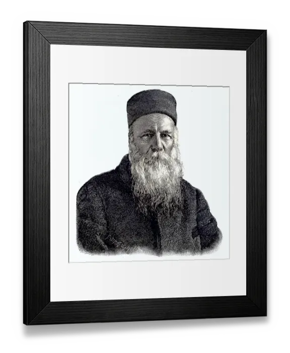 Framed Print : Henri or Henry Dunant, born Jean-Henri Dunant