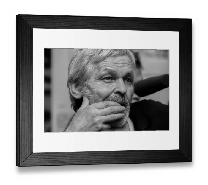 Framed Print : Germany, Berlin, 15.02.1991, discussion round Experience with Censorship Framed Print : Germany, Berlin, 15.02.1991, discussion round Experience with Censorship