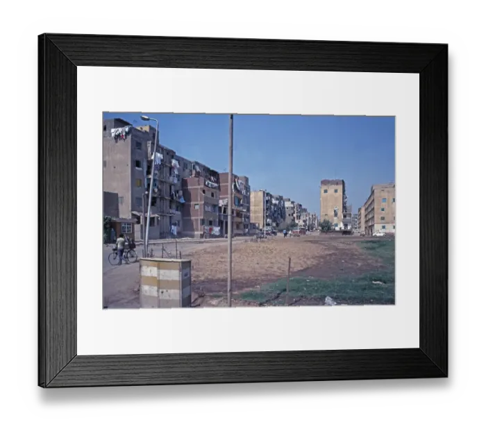 Framed Print : Residential buildings, Cairo, Egypt
