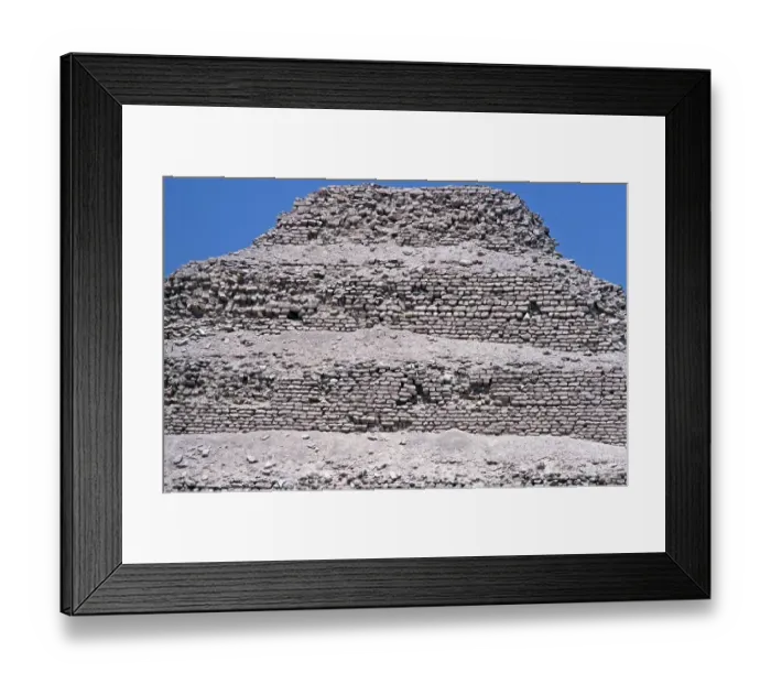 Framed Print : Step pyramid of Djoser, Sakkara