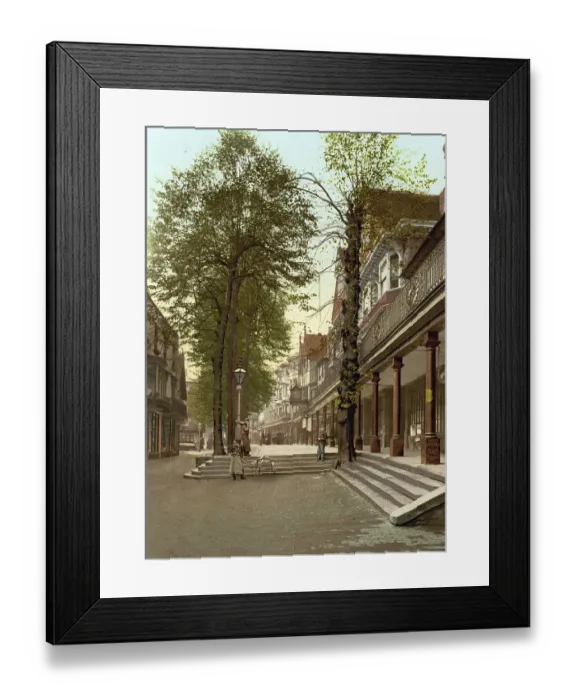 Framed Print : The colonnade known as the Pantiles in Tunbridge Wells