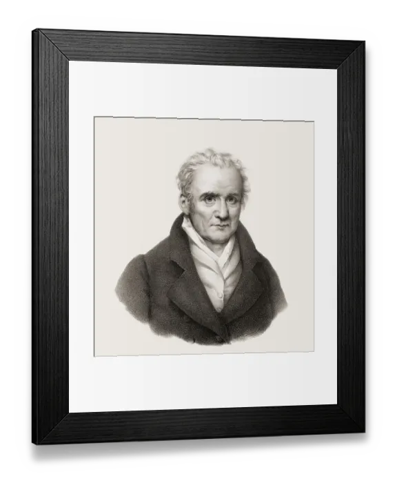 Framed Print : Gaspard Monge, Comte de Peluse