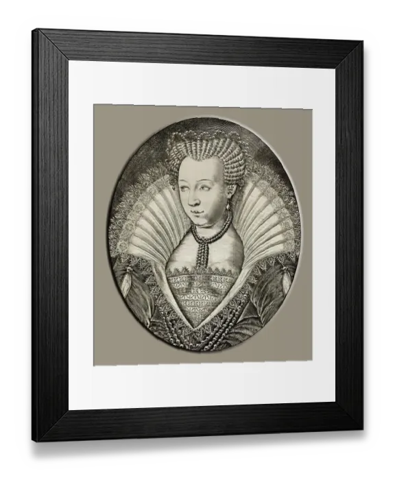 Framed Print : Margaret of Valois, La Reine Margot
