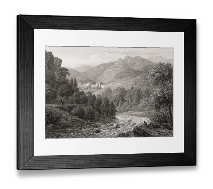 Framed Print : Bonskeid House, Strath Tummel, Perth and Kinross Framed Print : Bonskeid House, Strath Tummel, Perth and Kinross