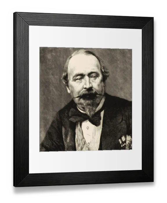 Framed Print : Louis-Napoleon Bonaparte, 1808- 873
