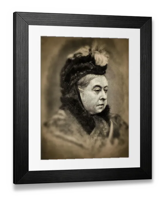 Framed Print : Queen Victoria or Alexandrina Victoria