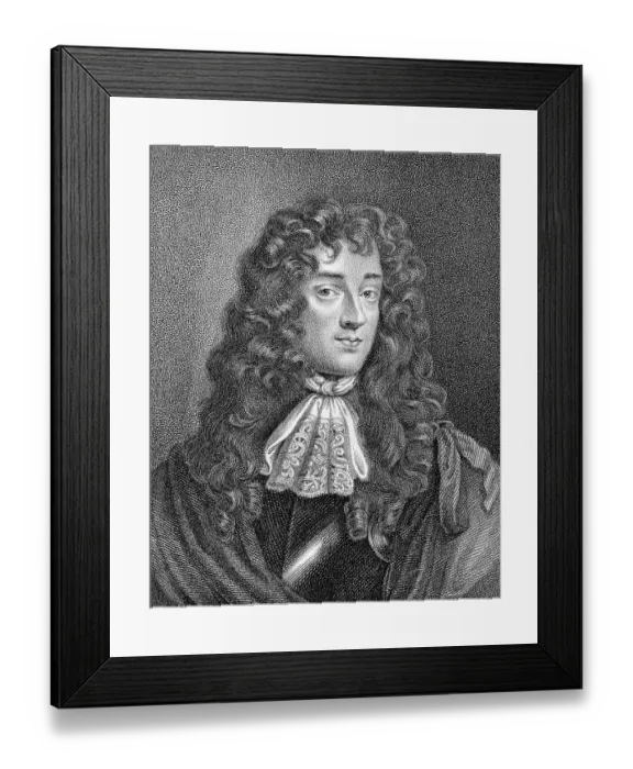 Framed Print : John Wilmot, 2nd Earl of Rochester Framed Print : John Wilmot, 2nd Earl of Rochester