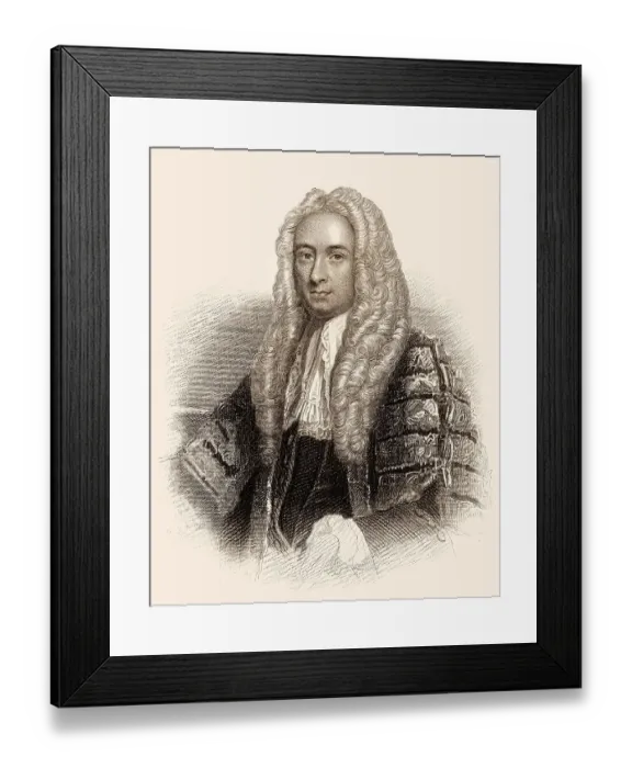 Framed Print : Philip Yorke, 1. Earl of Hardwicke