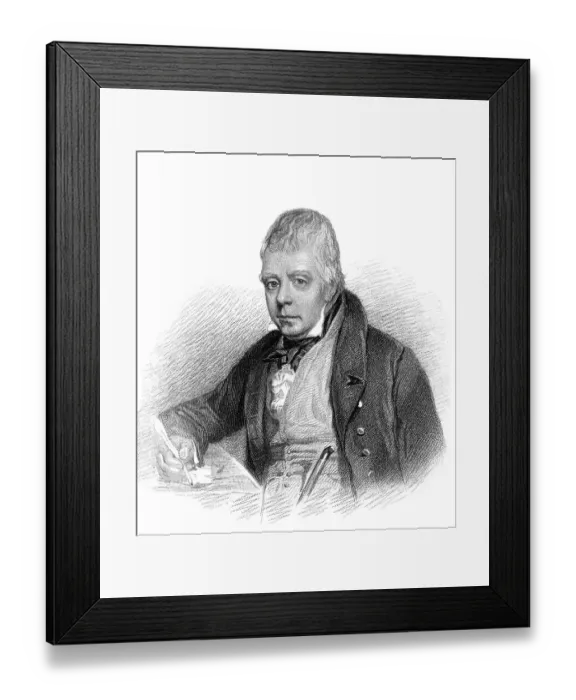Framed Print : Sir Walter Scott, 1. Baronet, 1771-1832 Framed Print : Sir Walter Scott, 1. Baronet, 1771-1832