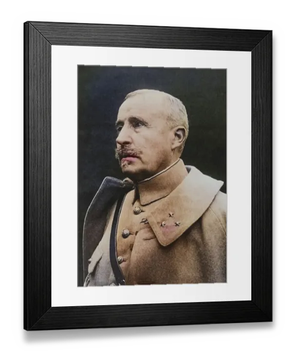 Framed Print : Robert Georges Nivelle 1856 to 1924