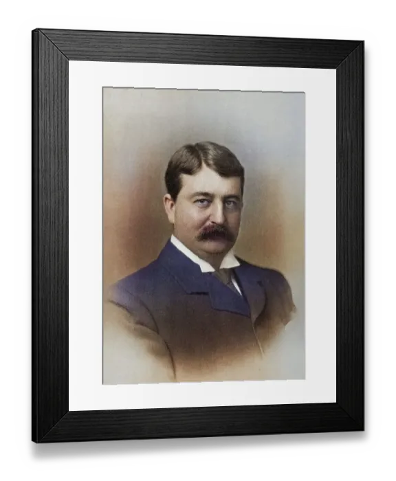 Framed Print : William Philip Schreiner, 1857 to 1919 Framed Print : William Philip Schreiner, 1857 to 1919