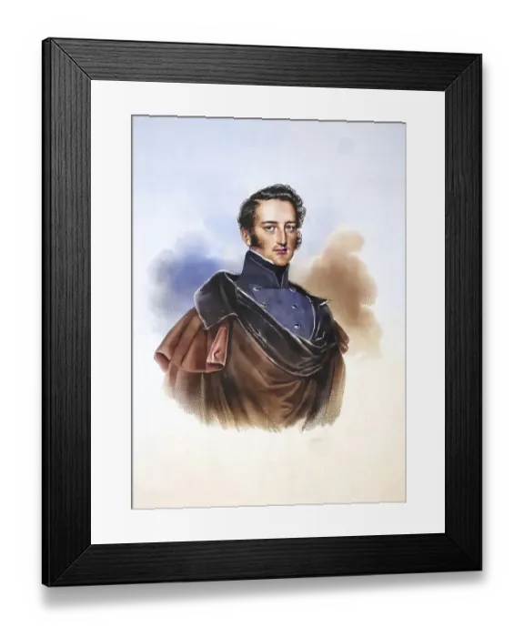 Framed Print : Friedrich Karl Fuerst zu Schwarzenberg (born 30 September 1800 in Vienna)