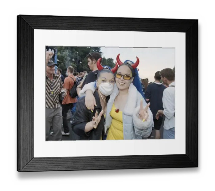 Framed Print : Under the motto One World one Future