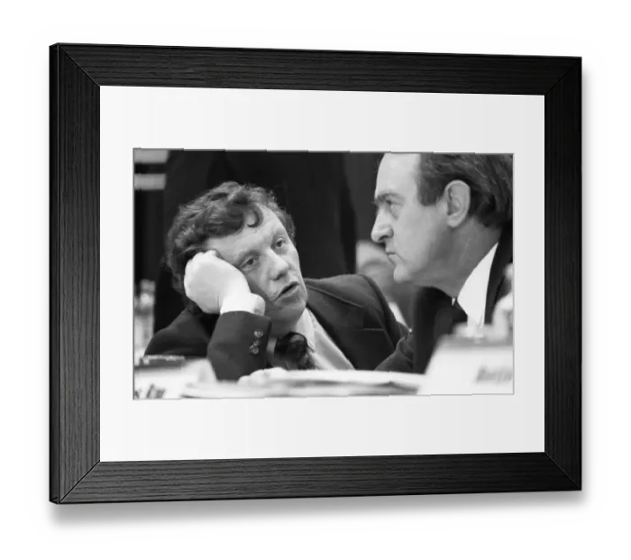 Framed Print : Election Party Congress of the SPD on 09