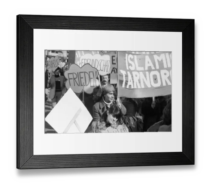 Framed Print : Equal pay was one of the main demands of woman at the International Women's Day demonstration in Duesseldorf Framed Print : Equal pay was one of the main demands of woman at the International Women's Day demonstration in Duesseldorf