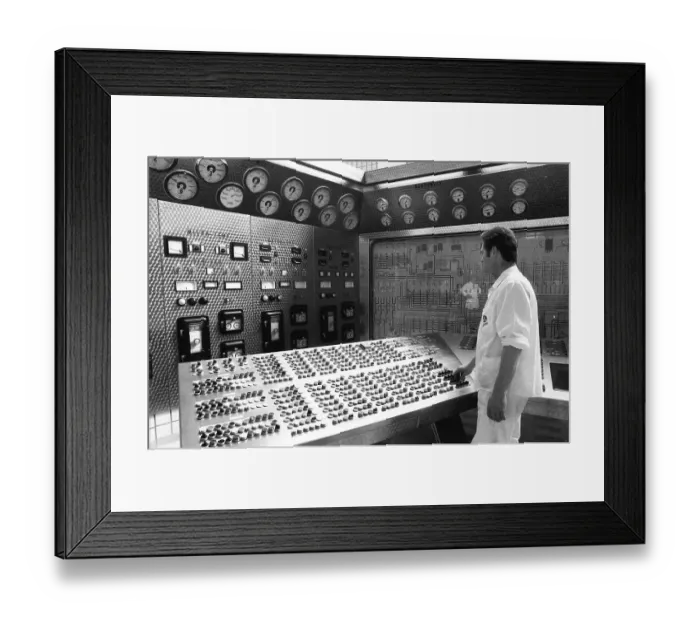 Framed Print : Milk processing at Westmilch on 20